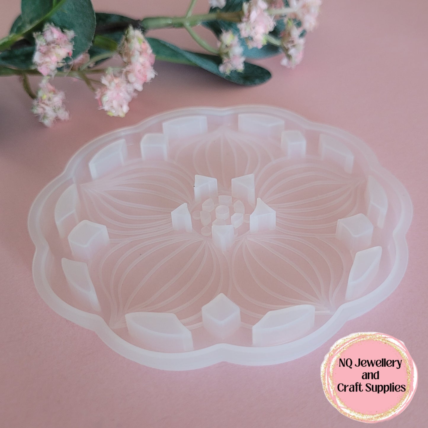 Coaster Mould / Silicone / Resin Epoxy Casting Mould / Mold