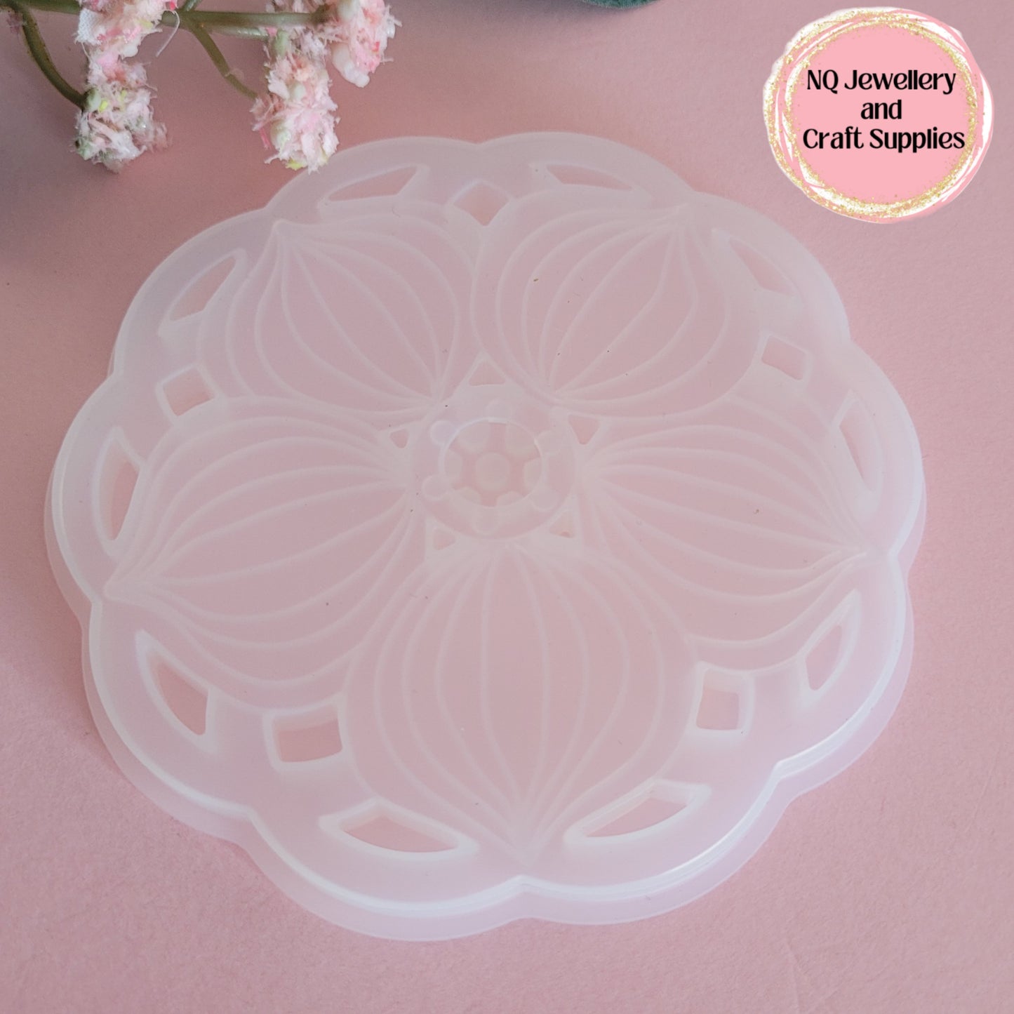 Coaster Mould / Silicone / Resin Epoxy Casting Mould / Mold