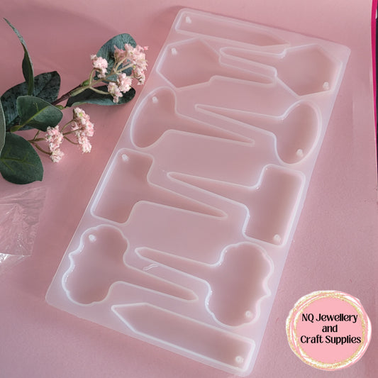 Plant Stake Mould / Silicone / Resin Epoxy Casting Mold / Christmas Gift Ideas