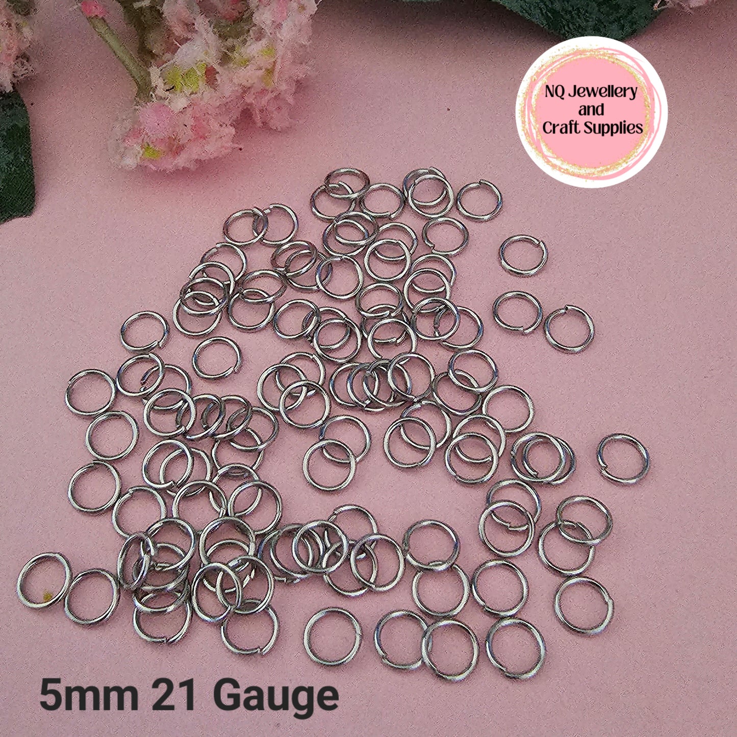 JUMP RING - STAINLESS STEEL 304 / 100 pcs