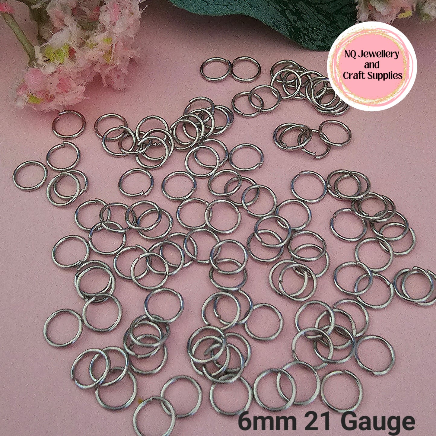 JUMP RING - STAINLESS STEEL 304 / 100 pcs