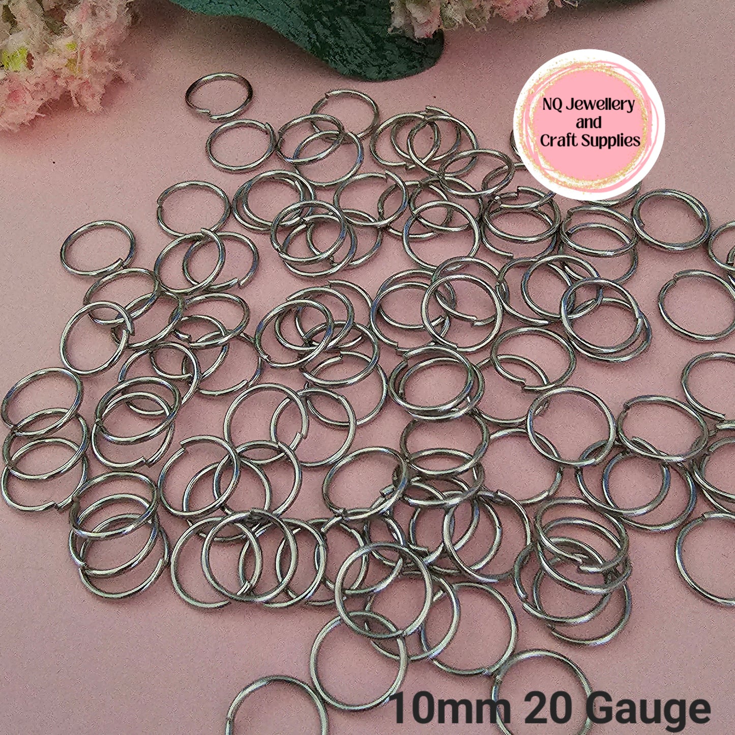 JUMP RING - STAINLESS STEEL 304 / 100 pcs