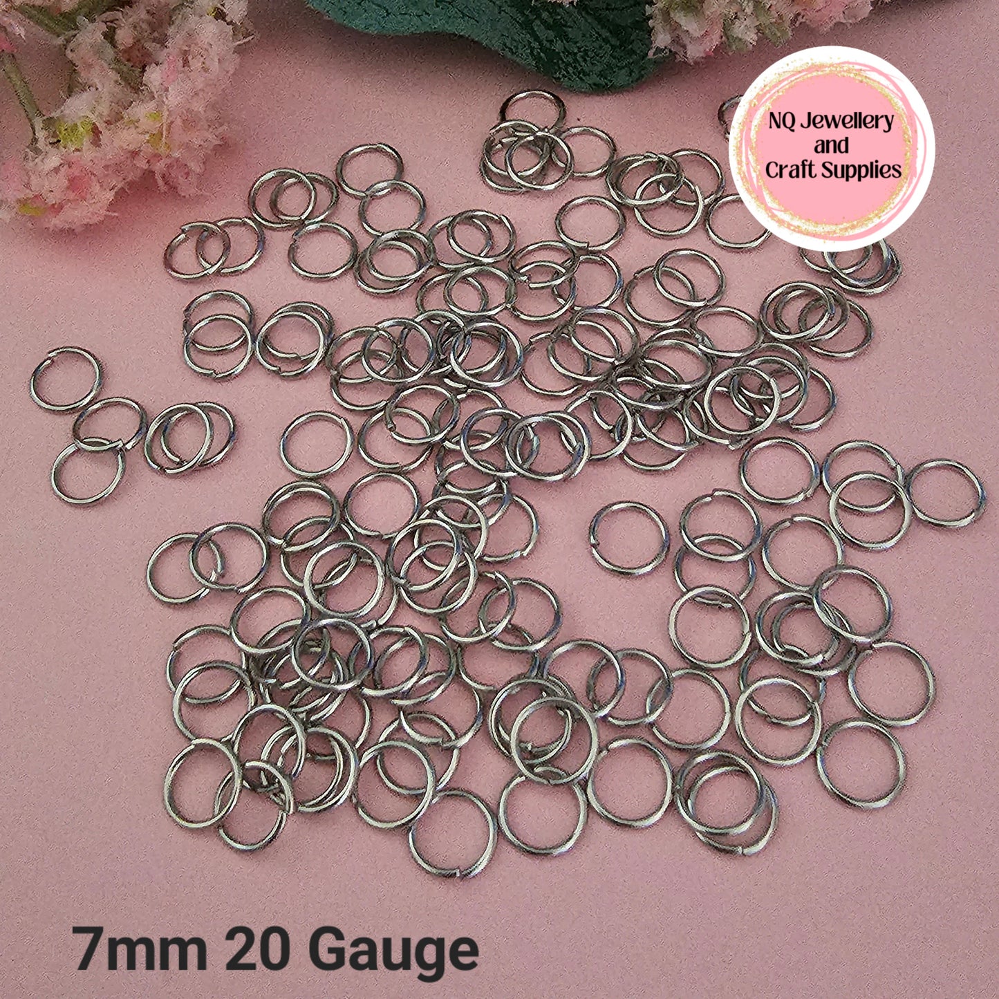 JUMP RING - STAINLESS STEEL 304 / 100 pcs