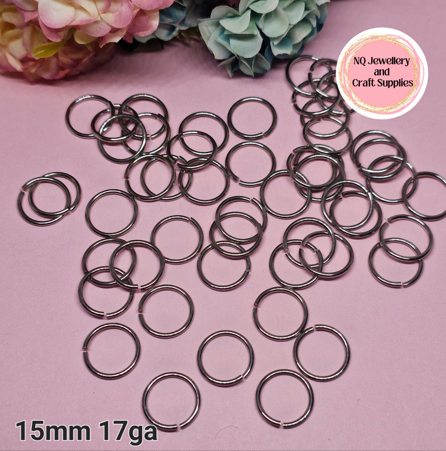 JUMP RING - STAINLESS STEEL 304 / 100 pcs