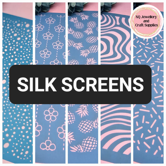 Silk Screens - Polymer Clay Silk Screen SALE