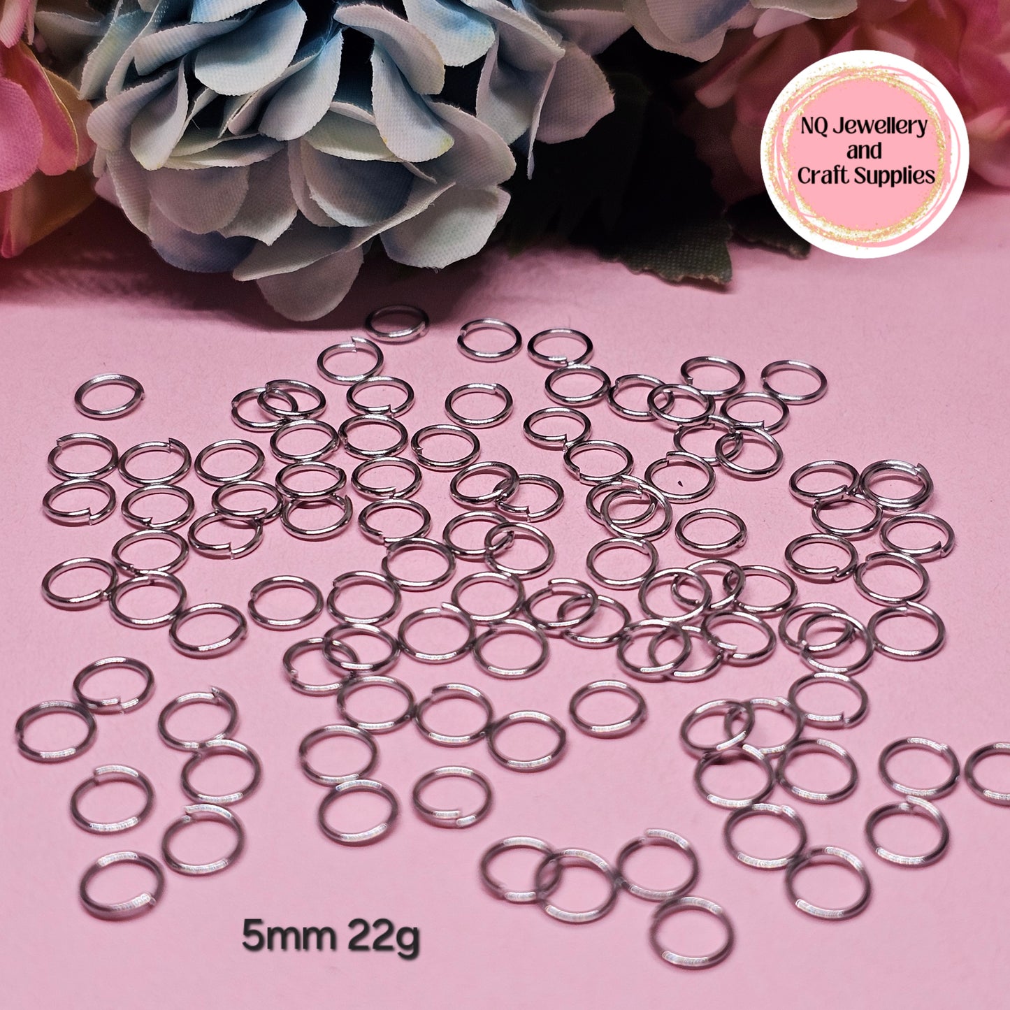 JUMP RING - STAINLESS STEEL 304 / 100 pcs