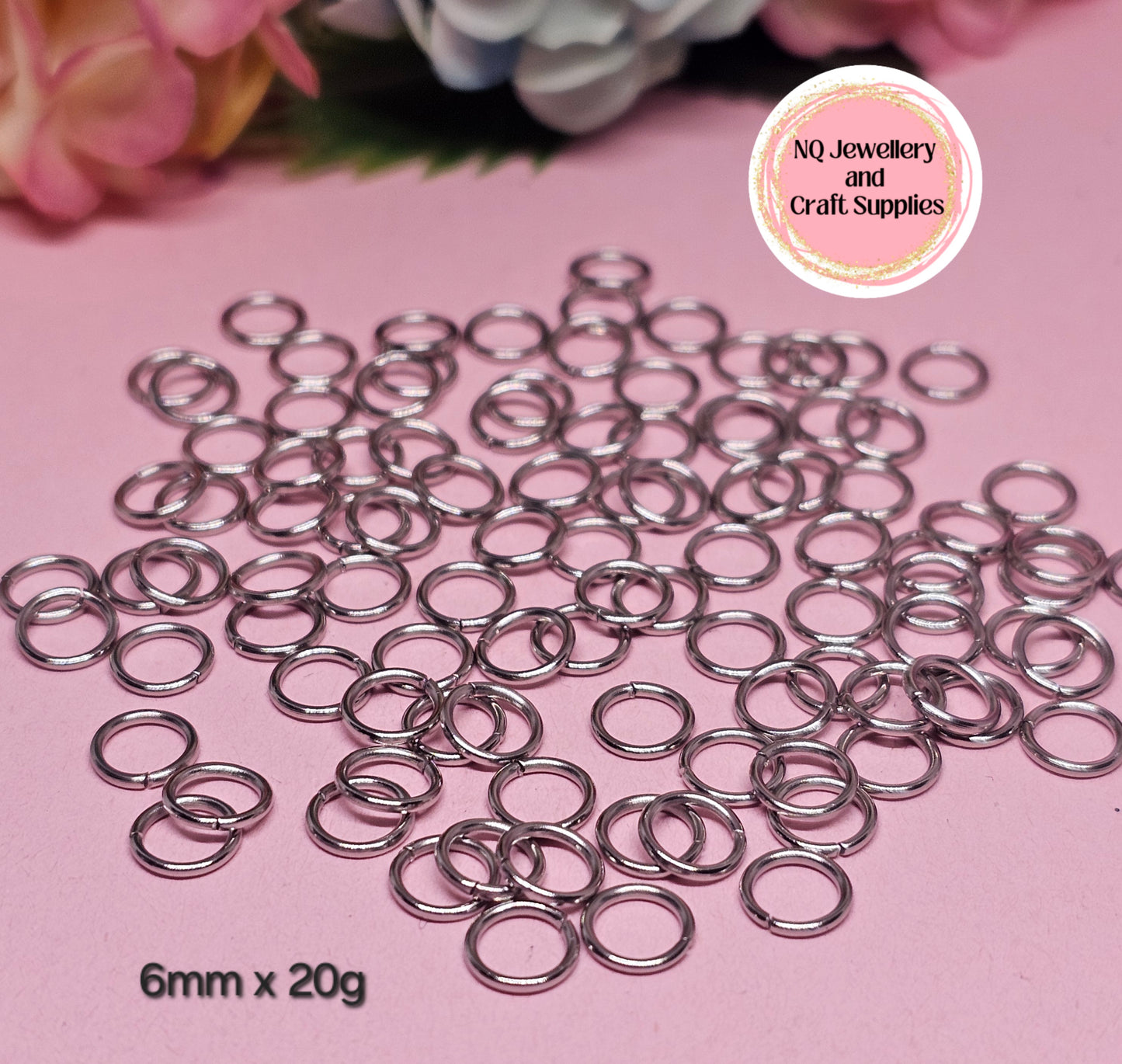 JUMP RING - STAINLESS STEEL 304 / 100 pcs