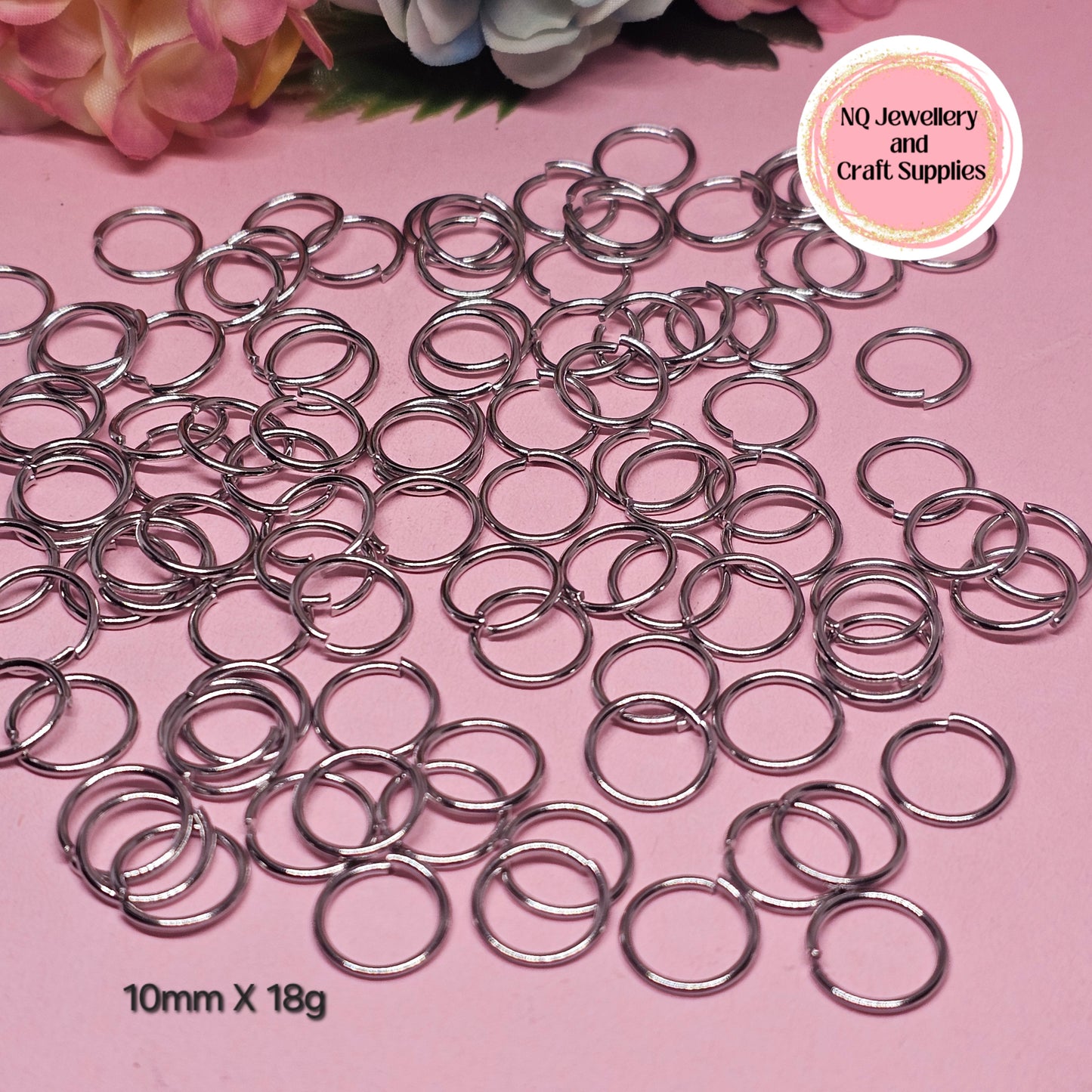 JUMP RING - STAINLESS STEEL 304 / 100 pcs