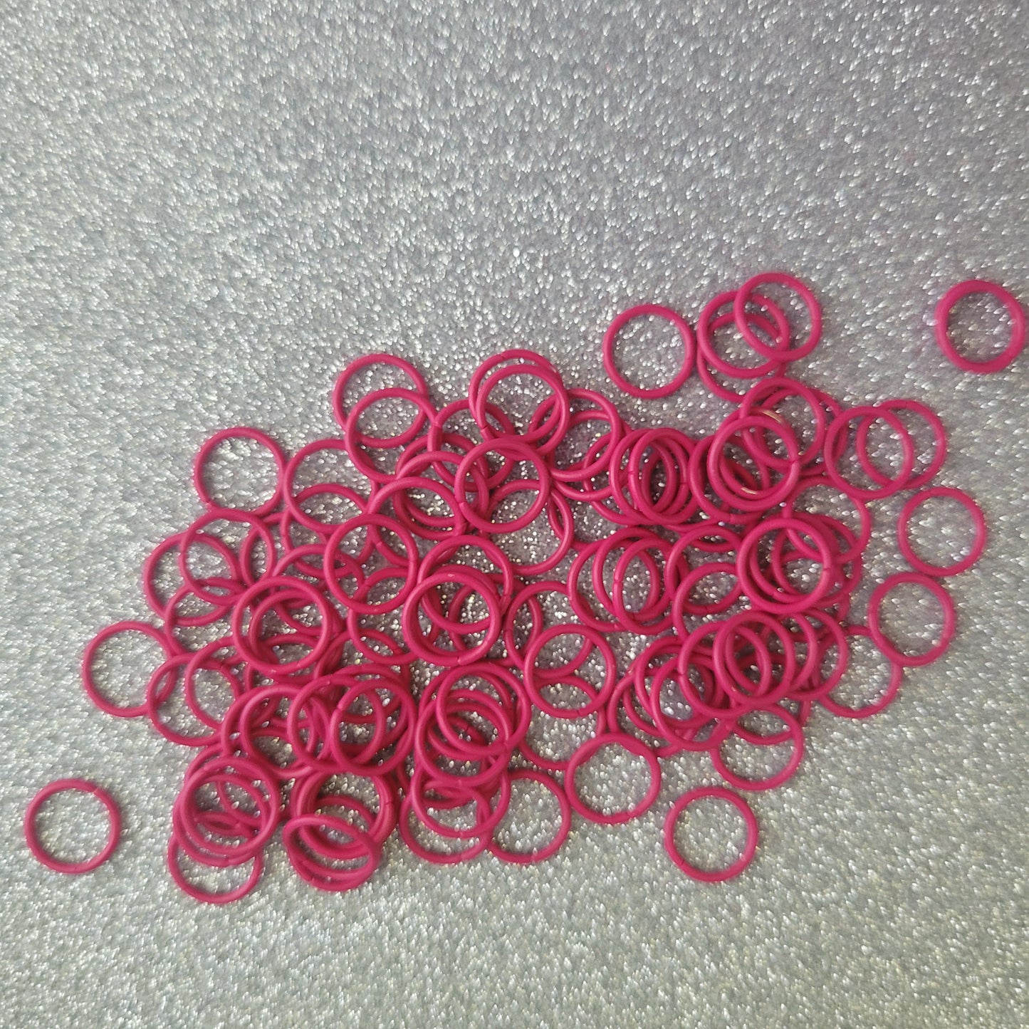 Coloured Jump Rings 10mm / Powder Coated - All colours in one listing