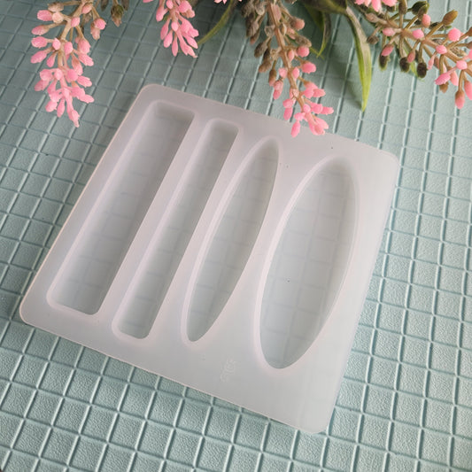 Hair Clip Mould / Hair Pin Mould / Silicone / Resin Epoxy Casting Mould