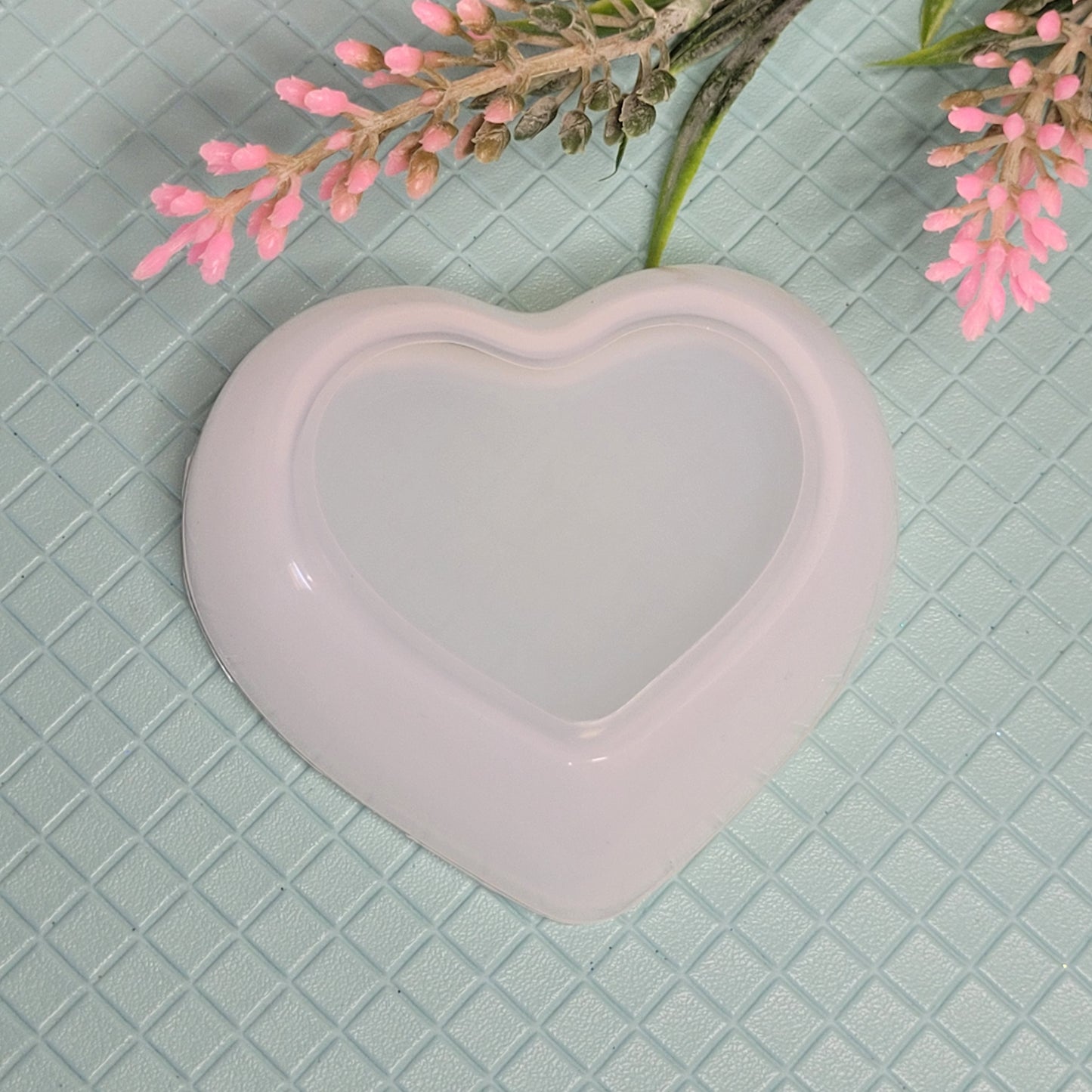 Heart Trinket Dish / Silicone / Resin Epoxy Casting Mould / Reusable