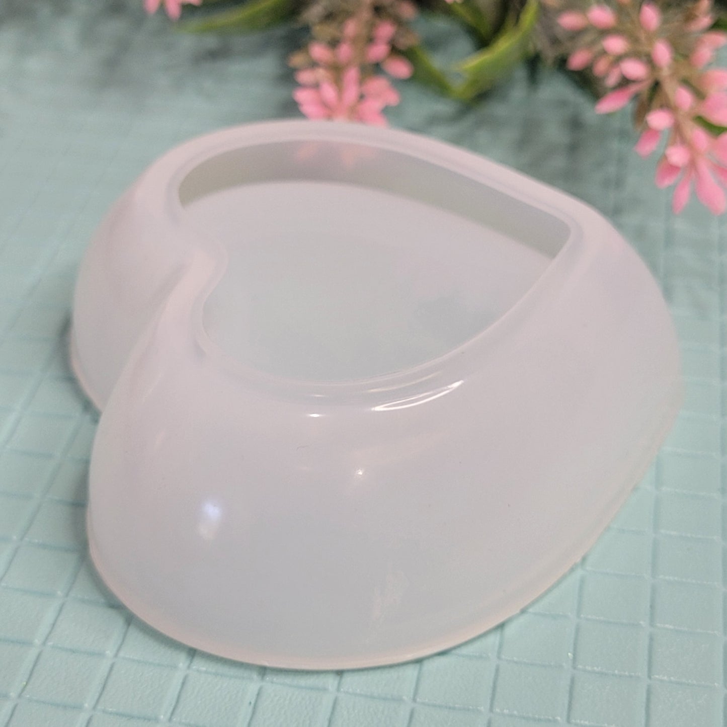 Heart Trinket Dish / Silicone / Resin Epoxy Casting Mould / Reusable