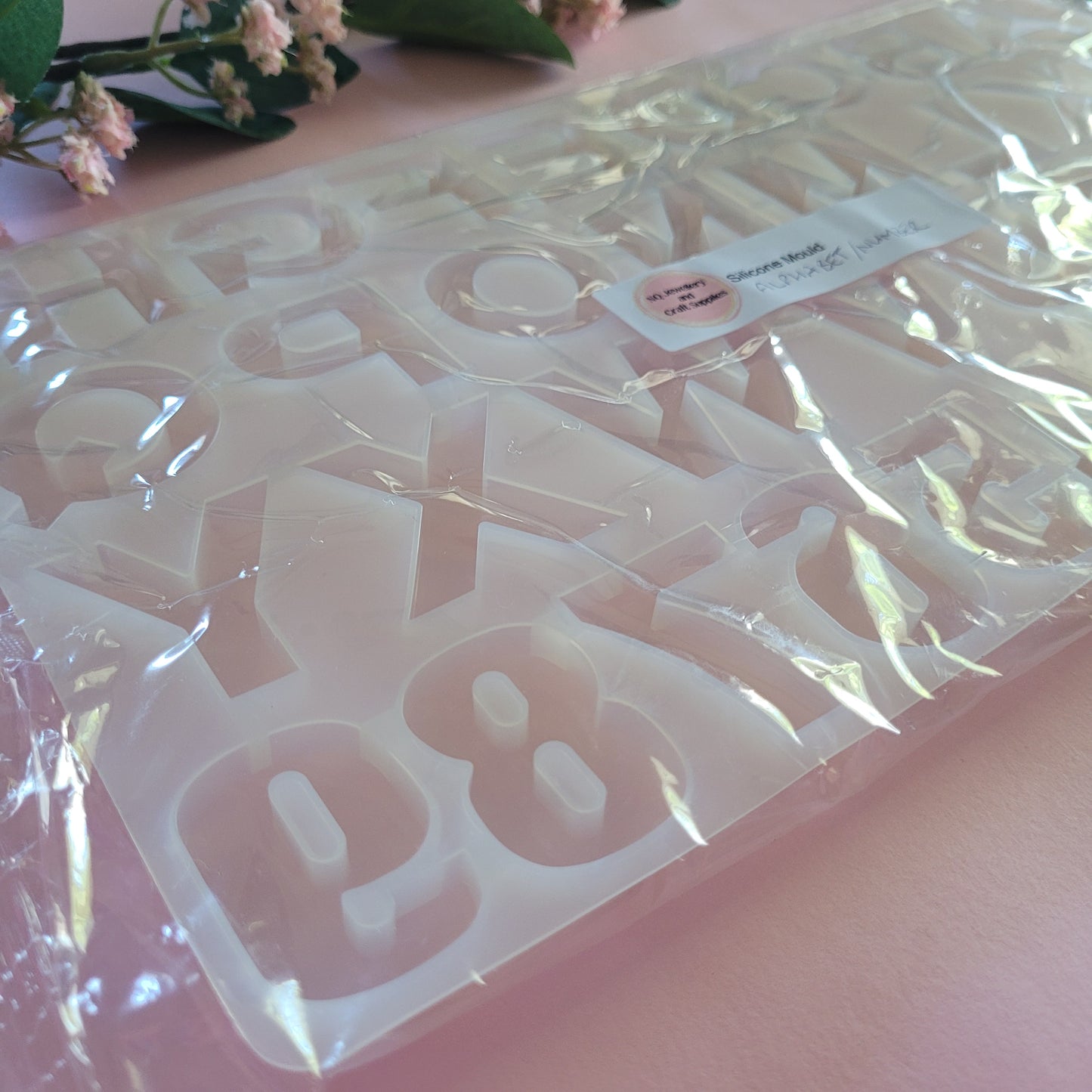 ALPHABET / NUMBER Mould / Silicone / Resin Epoxy Casting Mould / Letter Mould / Mold