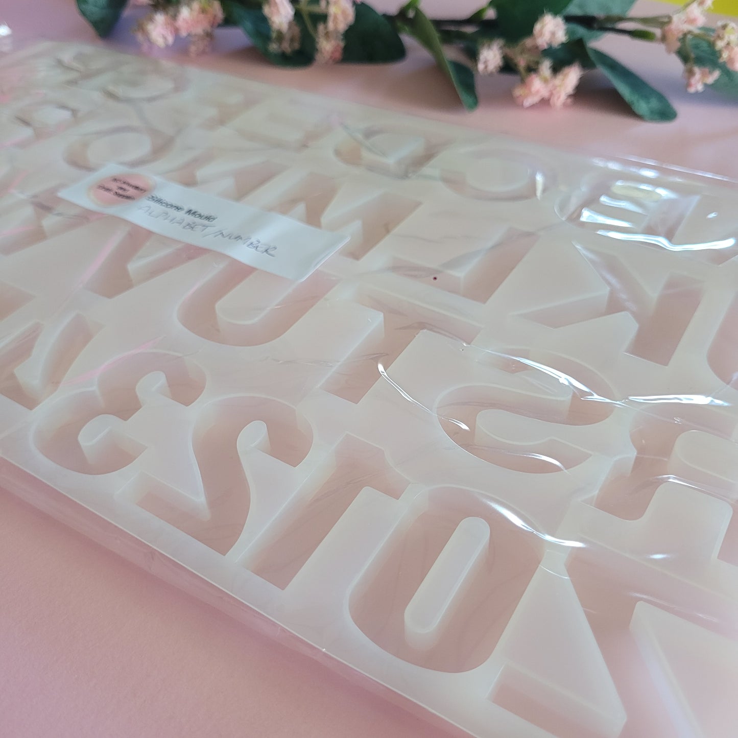 ALPHABET / NUMBER Mould / Silicone / Resin Epoxy Casting Mould / Letter Mould / Mold