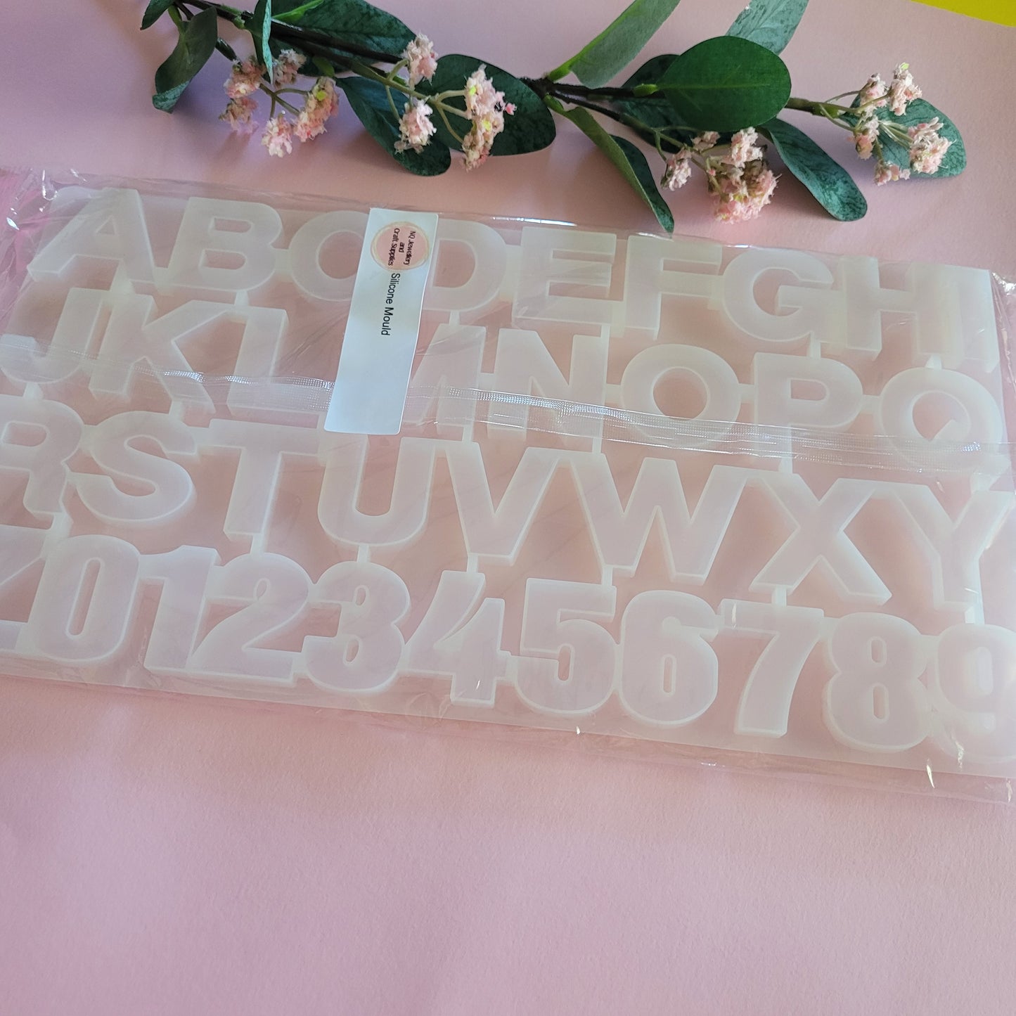 ALPHABET / NUMBER Mould / Silicone / Resin Epoxy Casting Mould / Letter Mould / Mold