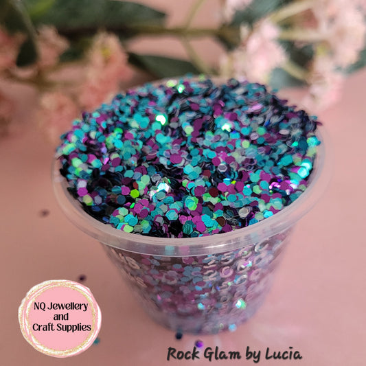 Lucia's ROCK GLAM Glitter / LIMITED EDITION Mixed Glitter 20g 50g ONLY