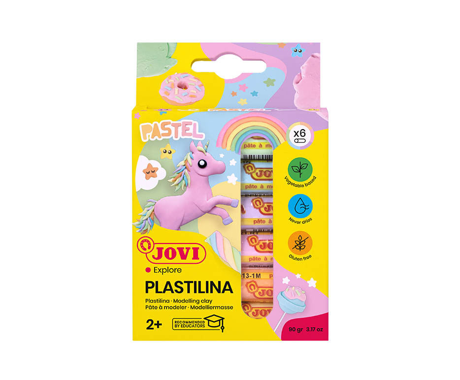 Jovi Plastilina - vegetal modelling clay - block 350g - Schleiper -  Complete online catalogue