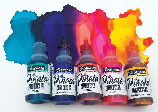 PINATA ALCOHOL INKS 14.79 mls / Claro Extender 118.29mls - JACQUARD / Blending Solutions